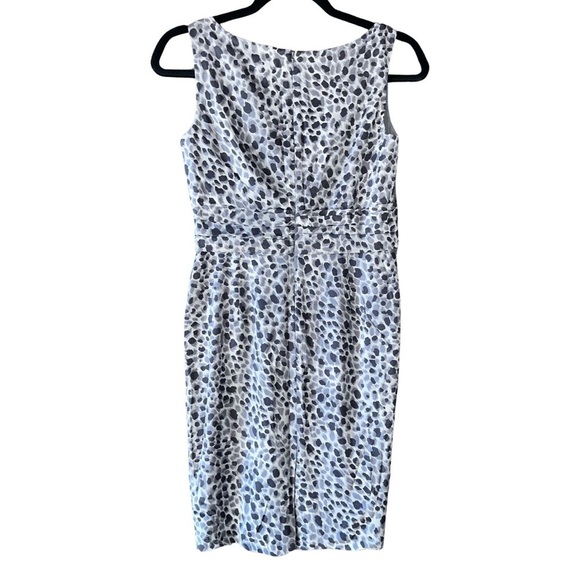 Ann Taylor Stretch Spotted Silk Dress - Picture 2 of 6